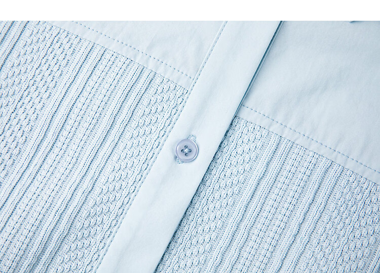 Demana [Quick-Dry Sun-Protective Solona] Spring Commuter Lapel Patch Pocket Shirt Loose Blouse Women's Top 13