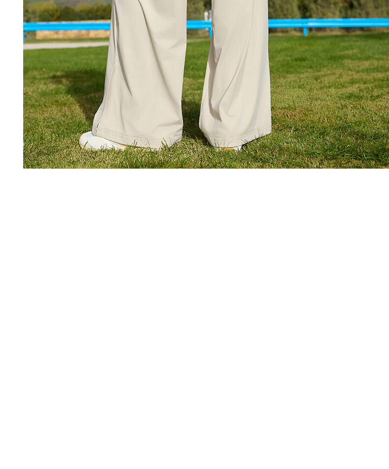 361° Women's Sports Pants Spring Summer Quick-Dry Casual Straight-Leg Loose Ice Silk Sun Protection Pants 662614703-3 28