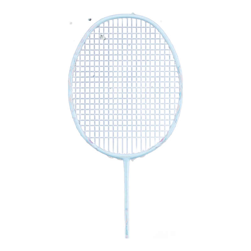 Kawasaki Badminton Racket, Full Carbon Single Racket, Ultra-Light Professional Durable Model, Glory Starry Sky Jingtianlan (Pre-Strung)