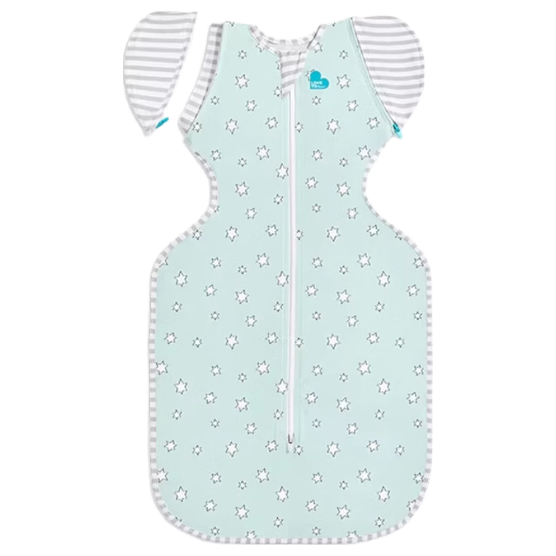 LOVE TO Dream Baby Sleep Sack Anti-Startle Newborn Detachable Sleeve Lightweight Bamboo Fiber Baby Sleeping Bag Kick-Proof Blanket