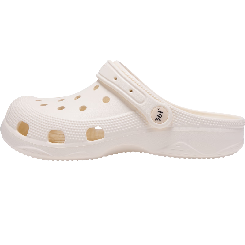 361° Casual Couple Flat Hole Shoes 2026 New Outdoor Wide Fit Casual Versatile Beach Shoes Men's Non-Slip Slippers