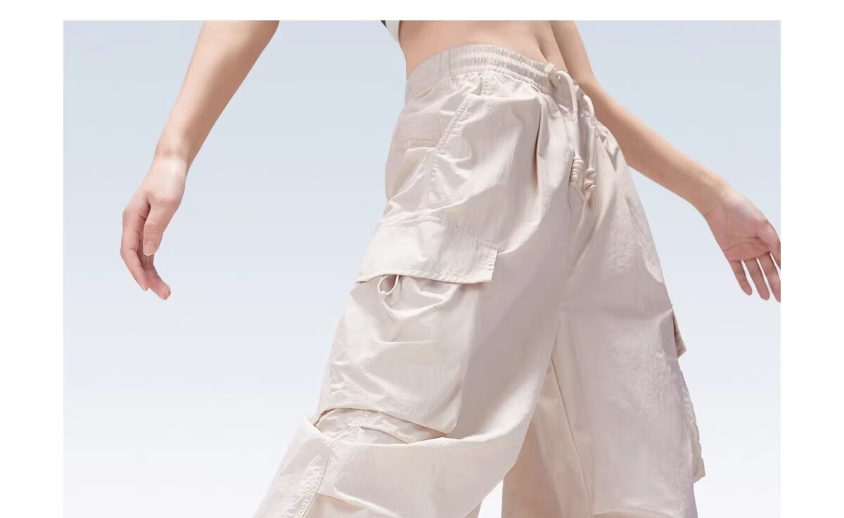 Camel [Dilireba Same Style] Women's Outdoor Quick-Dry Pants Spring Summer 2026 Lightweight Paratrooper Hiking Cargo Pants Men 16