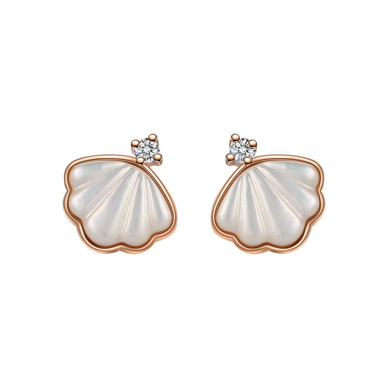 MANHE S925 Silver Stud Earrings for Women, Princess Earrings, New 2026 Style Birthday Gift for Girlfriend