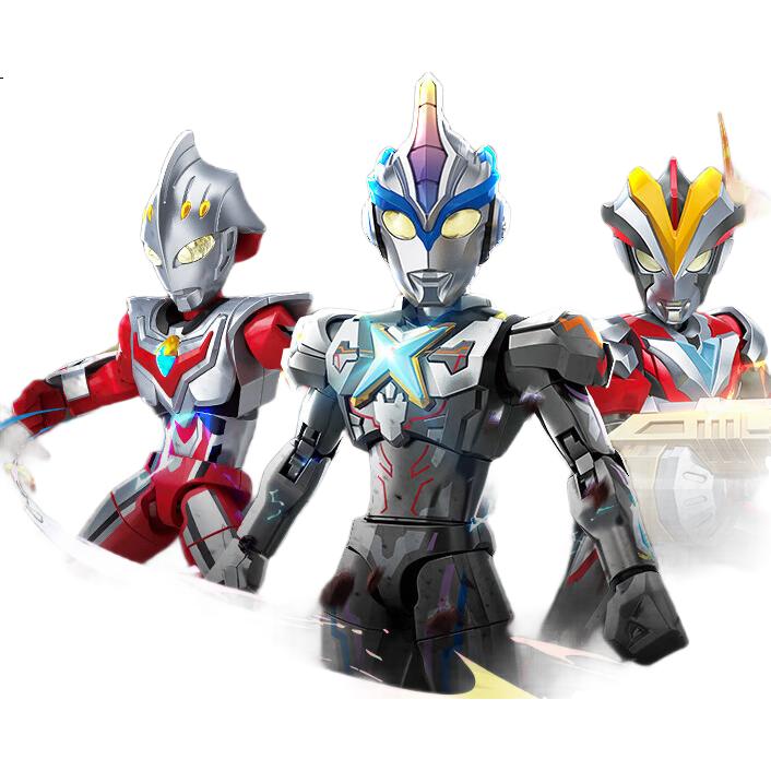 Конструктор QiJi Ultraman Building Block Figure ZERO Infinite Edition Series 3, сборная модель, подарок для мальчиков