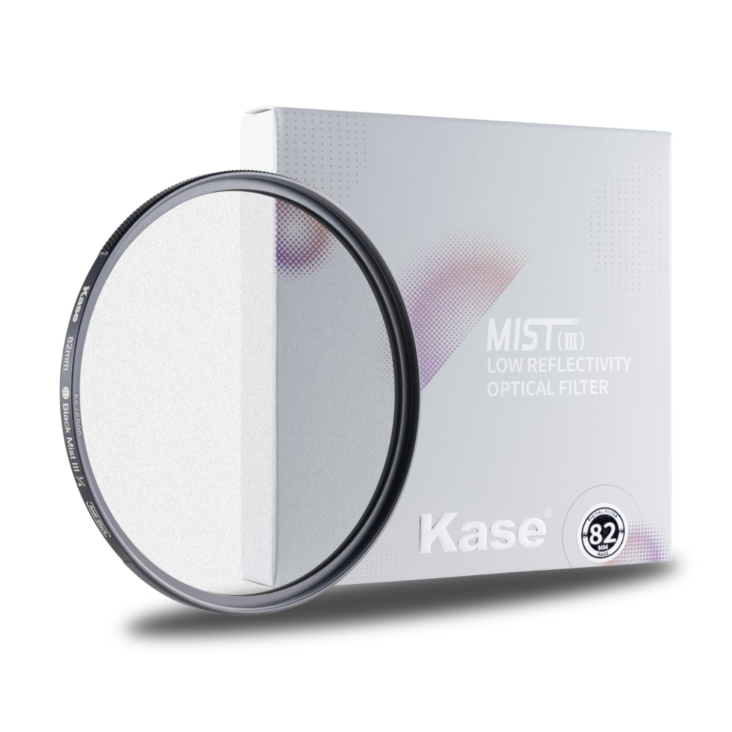 Kase Black Soft Quarter 52mm 3rd Generation Soft Light Filter Soft Focus Lens Hazy Lens Portrait Beauty Lens Anti-Ghosting Anti-Glare Dreamy Creative Photography Filter