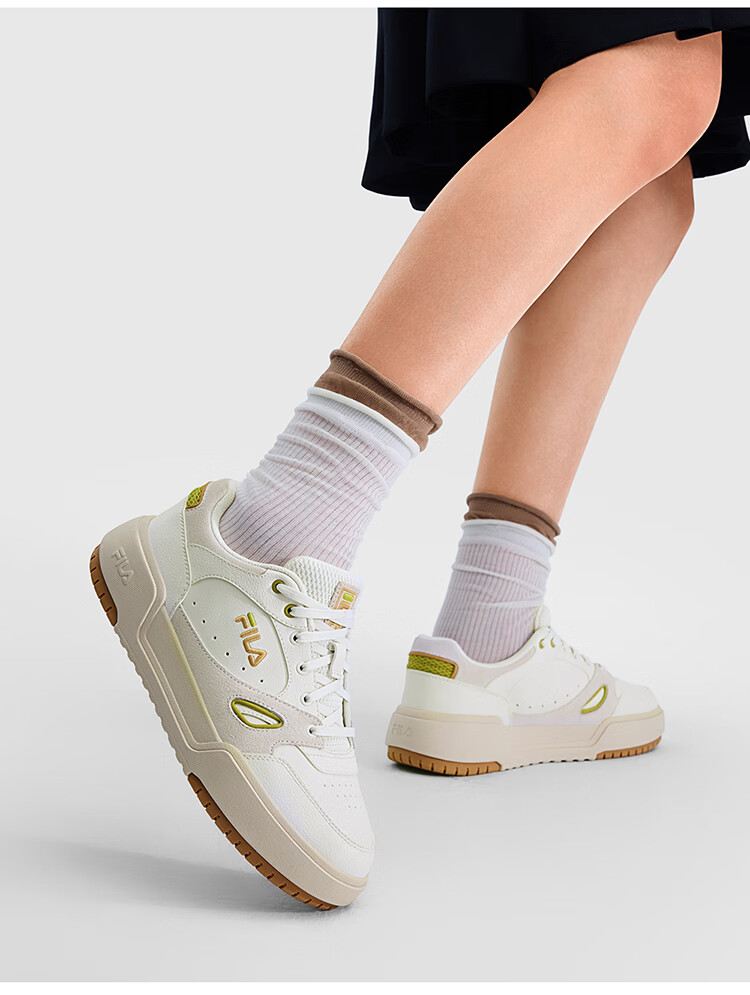 FILA Official Women's CAMPUS 1S Sneakers 2026 Spring Square Casual Shoes 39