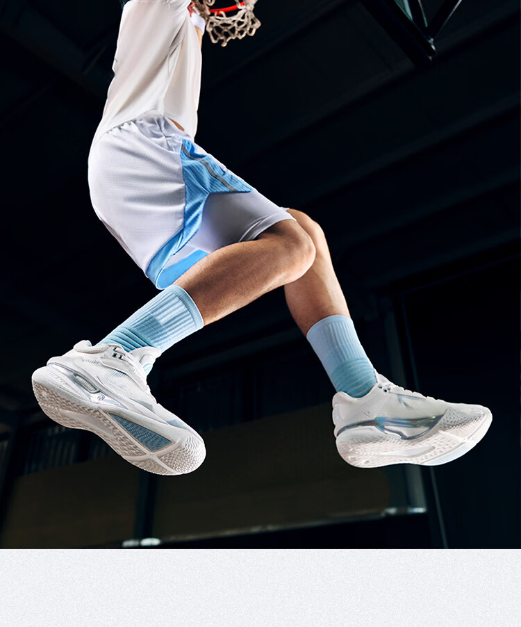 Xtep Lingji 5 Summer Men's Basketball Shoes Breathable Stable Support Lightweight Durable Guard Shoes 13