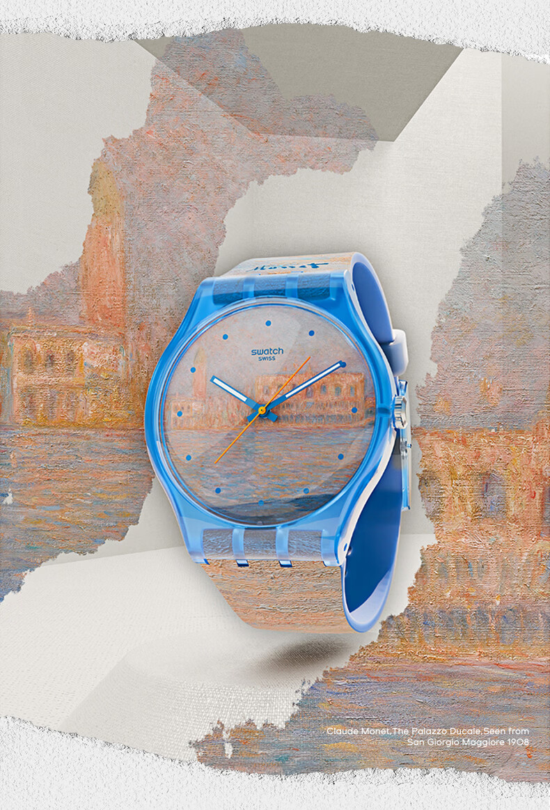 Swatch Swiss 26th Anniversary New Museum Collaboration Color-Changing Watch Graduation Gift for Girlfriend Trendy Unisex Quartz Watch 5
