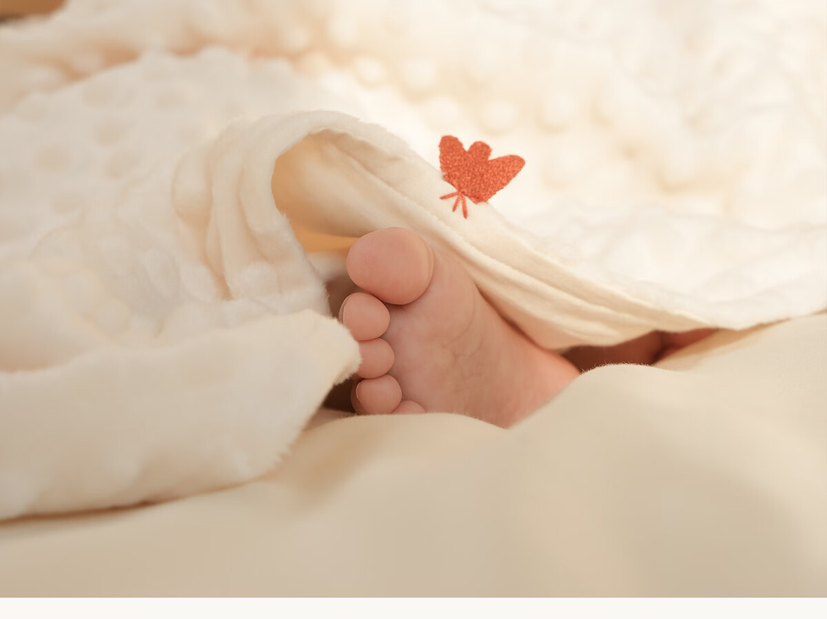 LAZY GOOSE 3D Thermostatic Baby Blanket Thickened Autumn Winter Infant Plush Air Conditioning Small Quilt 14