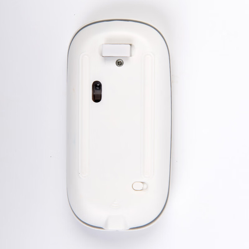 LINGSHE M175 Rechargeable Wireless Bluetooth + 2.4G Dual-Mode Silent Mouse Ivory White Bluetooth + 2.4G Dual-Mode Silent Version for Laptop 2