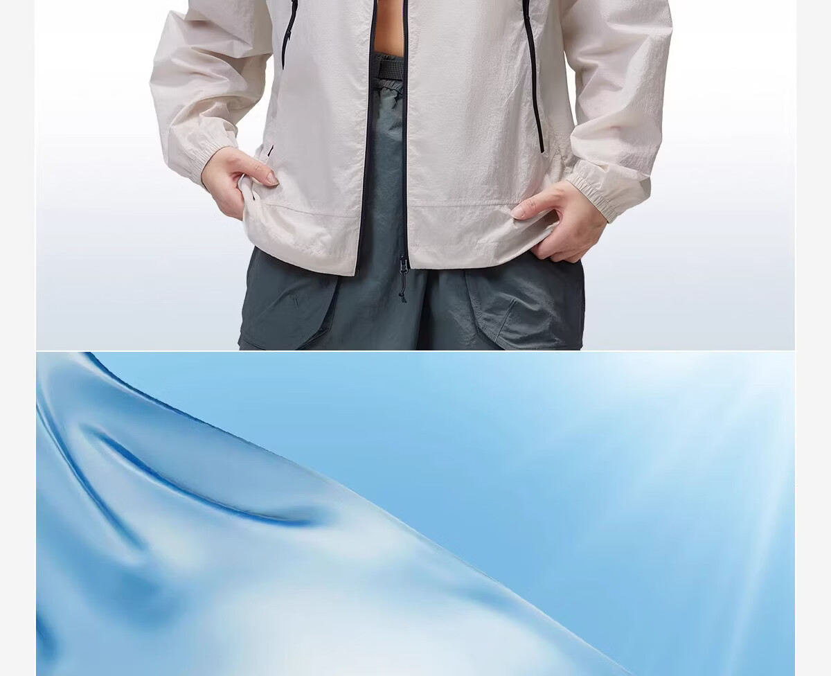 Camel [Wang Junkai Edition] 2026 Spring Summer Unisex Breathable Cooling Windproof Water-Repellent Sports Jacket 7