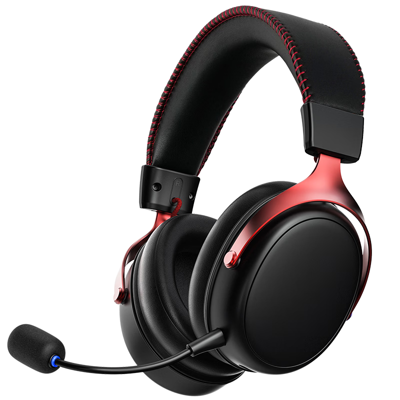 AKKO S9 Ultra 2.4G Wireless Gaming Headset Bluetooth Wired Esports Delta 7.1 Surround Sound PC Headphones with Microphone 2-in-1