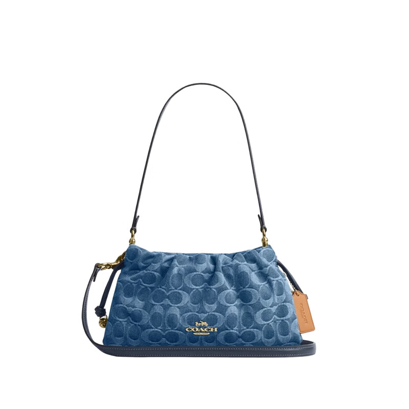 COACH Women's FAYE Classic Logo Shoulder Crossbody Drawstring Cloud Bag CDE45 - Brand Direct Supply