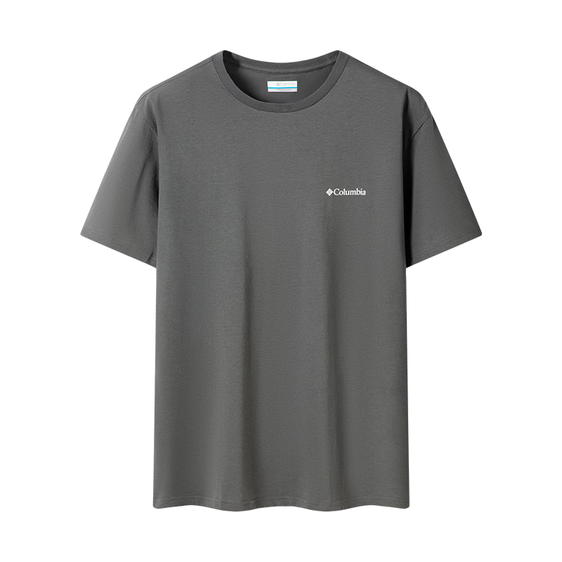 Columbia Men's T-Shirt 26 Spring Summer Outdoor Casual Sports Comfortable Cotton Breathable Short Sleeve AE8963 011