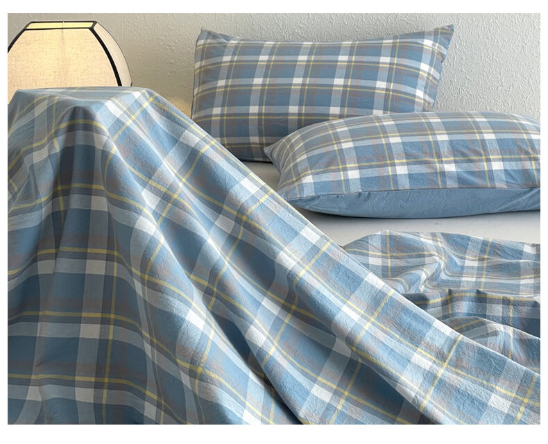 Hodo 10A Antibacterial Bed Sheet Single Piece Double/Single Bed Sheet Four Seasons Skin-Friendly Bedding Bedspread 230*230cm Gray Tone 7