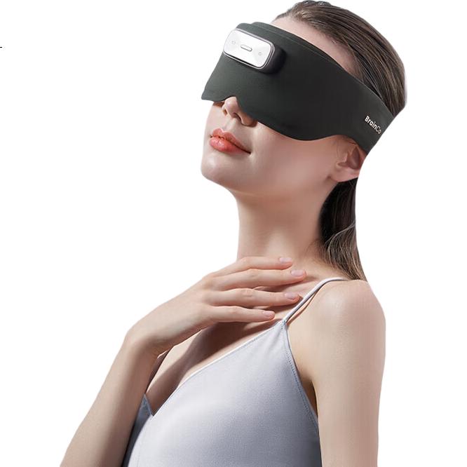 Маска для сна BrainCo Deep Dolphin Easleep, прибор для улучшения сна, CES, темно-зеленая (Premium Edition)