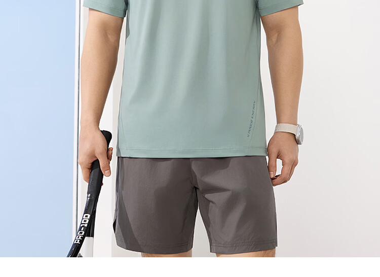 361° Men's T-Shirt Spring Summer New Quick-Dry Loose Fitness Sports Casual Cool Short Sleeve Top 652624128-5 18