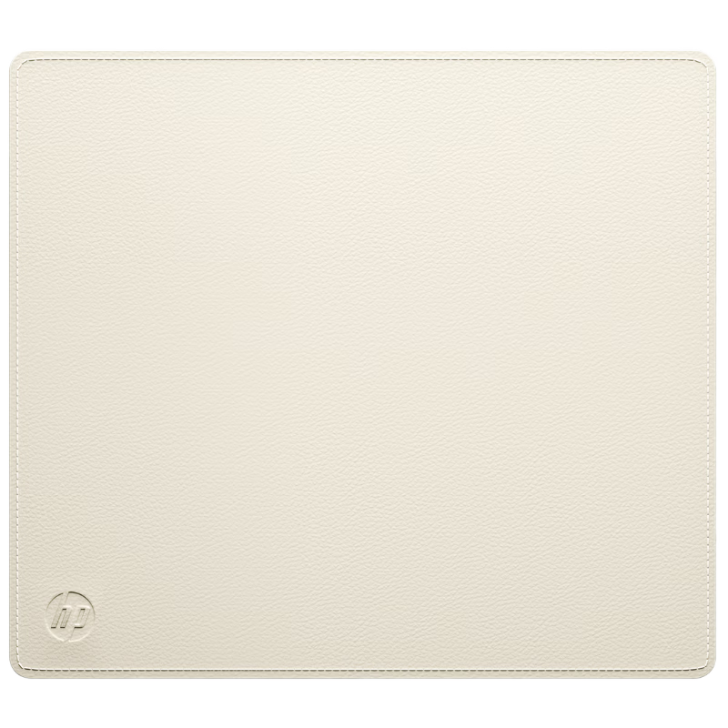 HP MP261 Large Gaming Office Desk Mat Keyboard Mouse Pad Universal Home Computer Desk Leather Non-Slip White Small Size