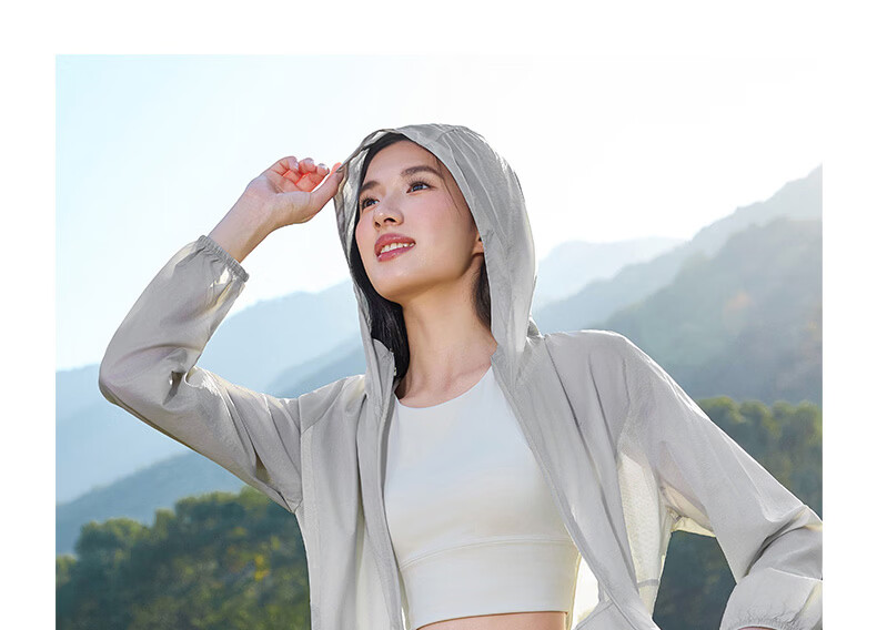361° Women's Summer Sunscreen Jacket UPF50+ Sports Outdoor Cycling Ice Silk Casual Coat 662624605H-7 32