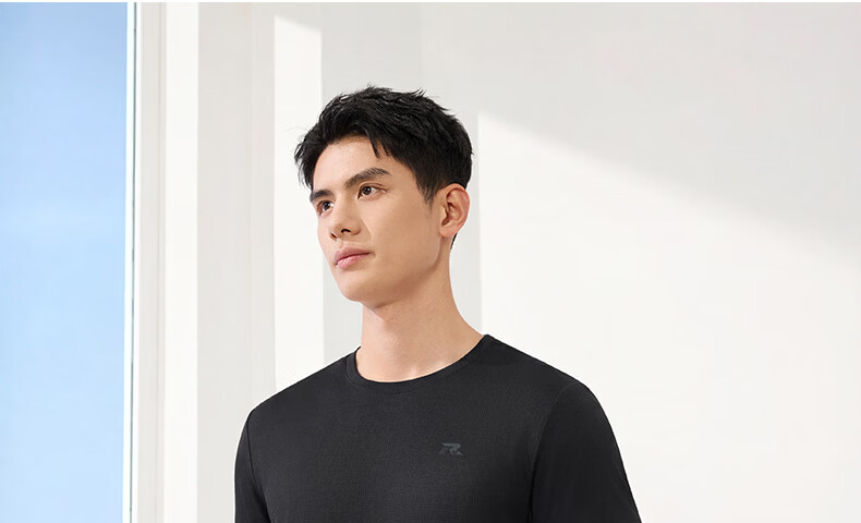 361° Men's T-Shirt Spring Summer New Quick-Dry Fitness Sports Running Casual Crew Neck Short Sleeve Top 652624118D-1 32