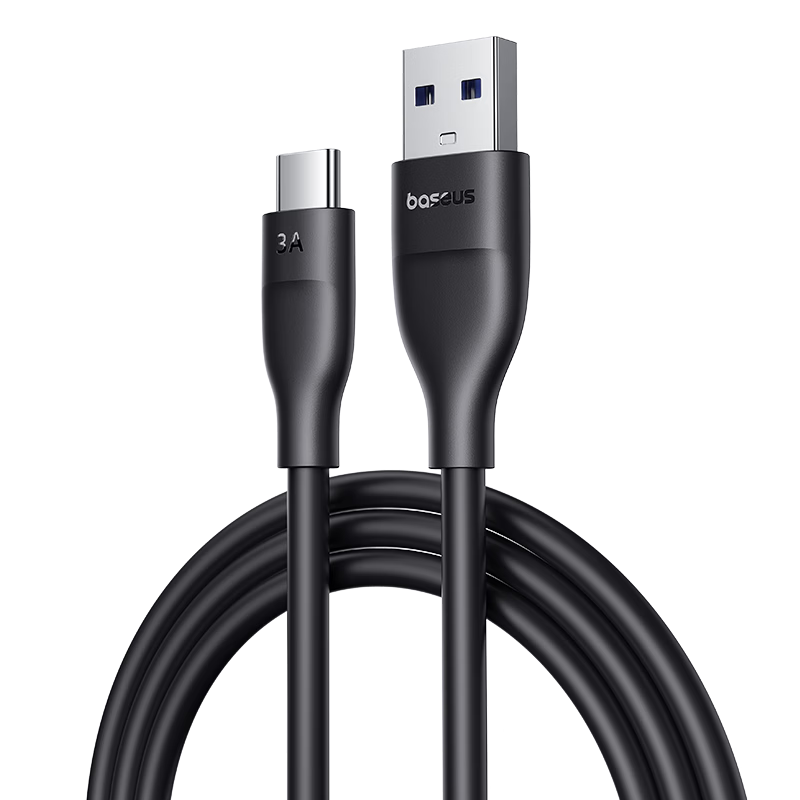 Baseus USB 3.0 Type-C Data Cable Charging Cable for External Hard Drive, USB-C Flash Drive, Compatible with Apple iPhone 17/16/15, Huawei Phones, Tablets, Laptops, Car Use, 1 Meter
