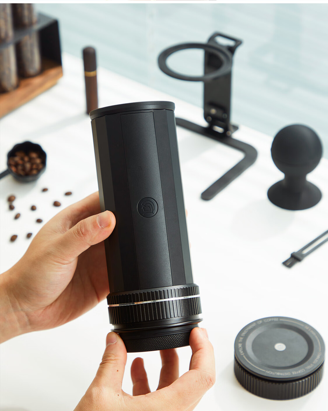 Hero Yicui Professional Portable Espresso Coffee Machine Electric Portable Coffee Maker for Outdoor Travel 20