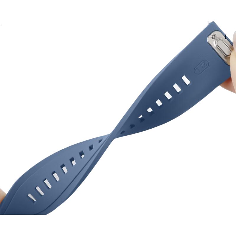 Спортивный композитный ремешок Weiqiantu из силикона для Huawei Watch GT6/GT5/5pro/GT4/watch4pro, 46/48 мм, зеленый, с застежкой