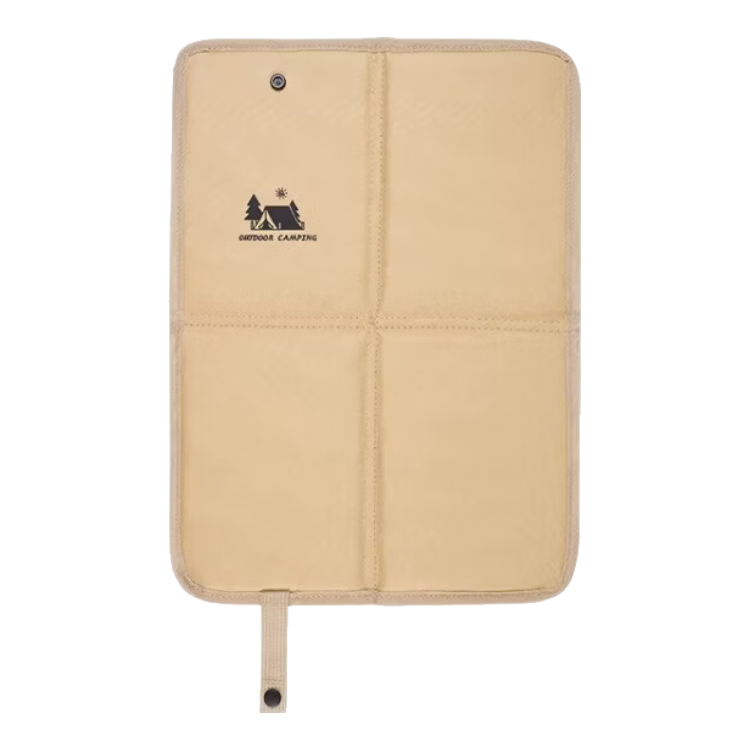 Liomirror Portable Foldable Seat Cushion Moisture-Proof Mat Picnic Mat Outdoor Camping Thickened Khaki Cushion Pad