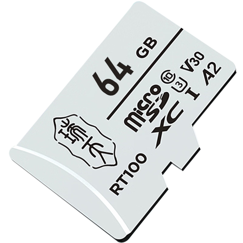 Lenovo Ruitian 64GB TF (MicroSD) Memory Card U3 V30 A2 for Mobile Phones, Tablets, Surveillance, and Dashcams
