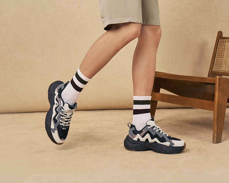 ERKE Men's Casual Shoes Sports Shoes Comfortable Versatile Soft Sole Lightweight Casual Shoes Men's Chaoyan Xilan 3 18