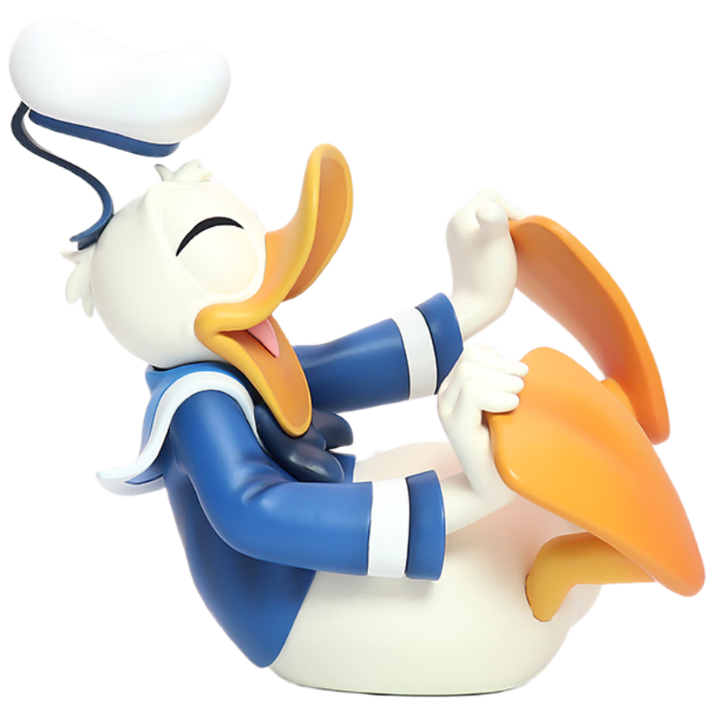 Disney Donald Duck Happy Figurine Approximately 12.5cm Birthday Gift for Girls Children's Day Gift