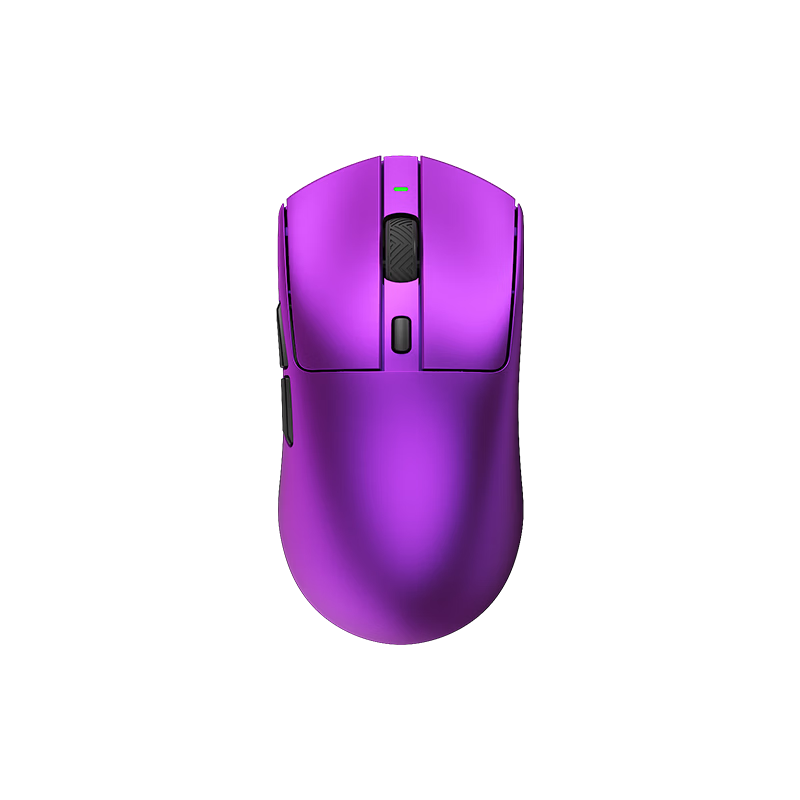 Dareu AE6V2 Wireless Mouse Gaming Office Bluetooth Mouse Wired/2.4G Connection Lightweight Ergonomic Symmetrical Mouse AIM-750U Metal Purple
