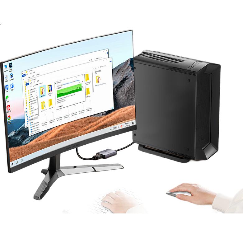 SAMZHE USB 3.0 - HDMI адаптер-конвертер для ноутбука, настольного компьютера, телевизора, монитора, проектора, UH30