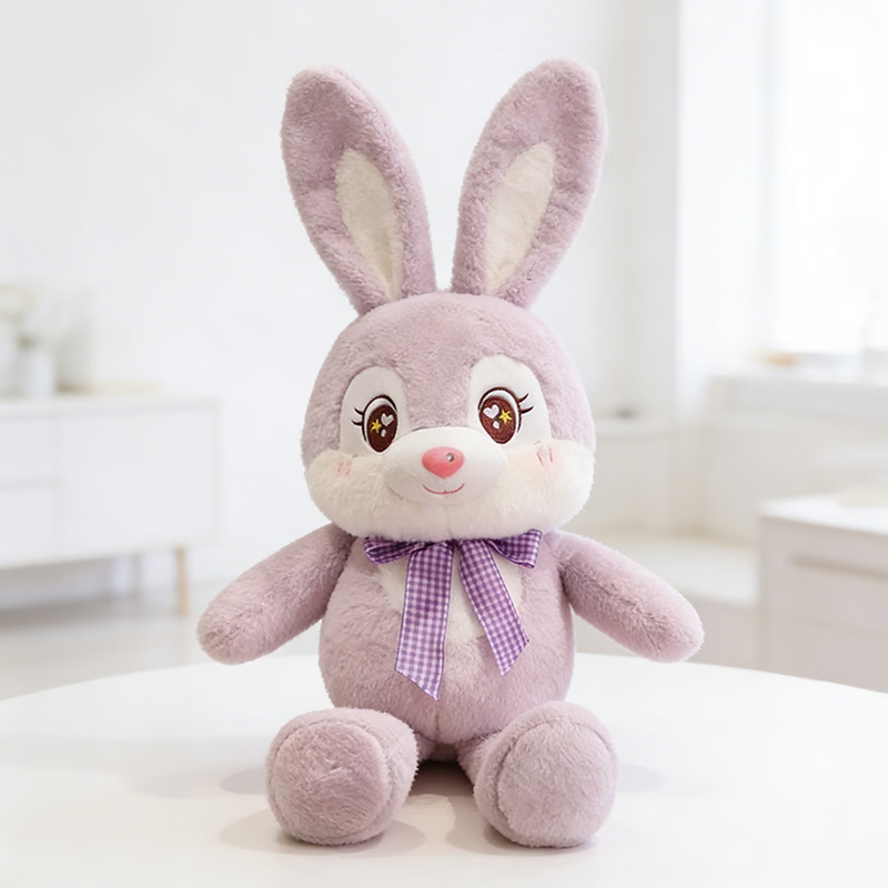 Xiao Ye Seven Days Ear-Pulling Rabbit Plush Toy Doll Sleeping Companion Pillow Cloth Doll Children's Girl Birthday Gift 9