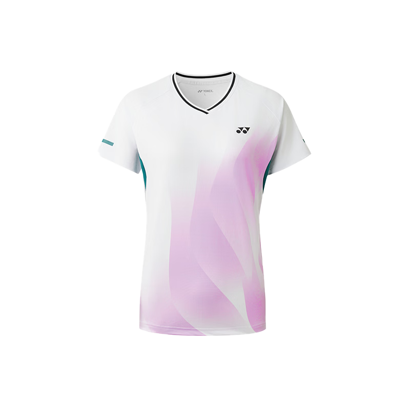 YONEX Yonex Badminton Sports Comfortable Training Short Sleeve Women's T-Shirt 2101926BCR White O
