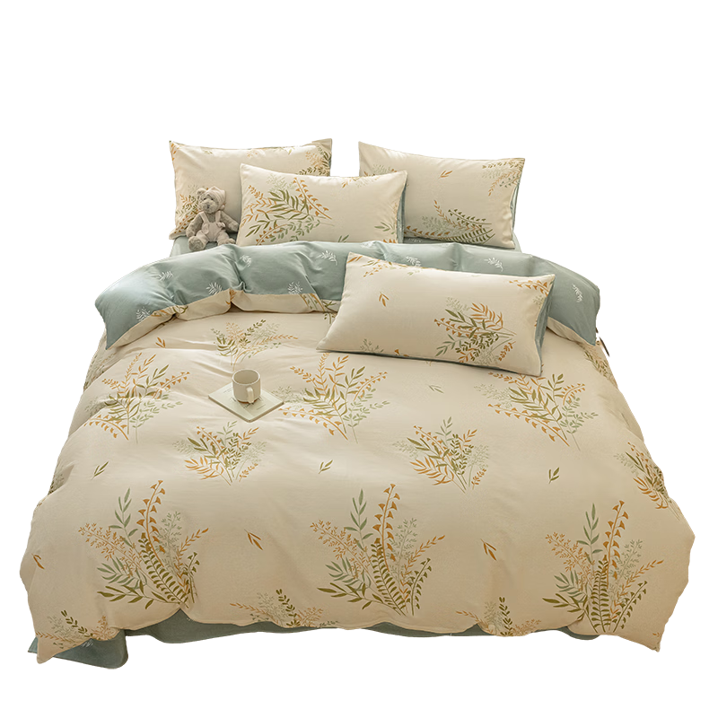 MUJI 100% Cotton Duvet Cover Single Student Dormitory Bedding 150x200cm