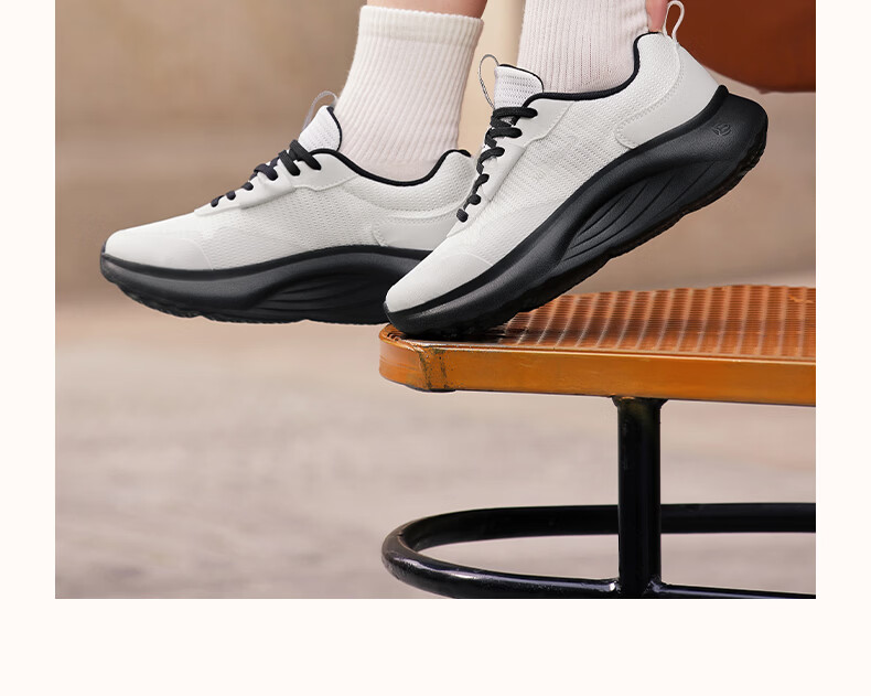 361° Women's Sports Shoes Spring Summer New Tofu Shoes Thick Sole Comfortable Commuting Casual Dad Sneakers 682616702-2 9