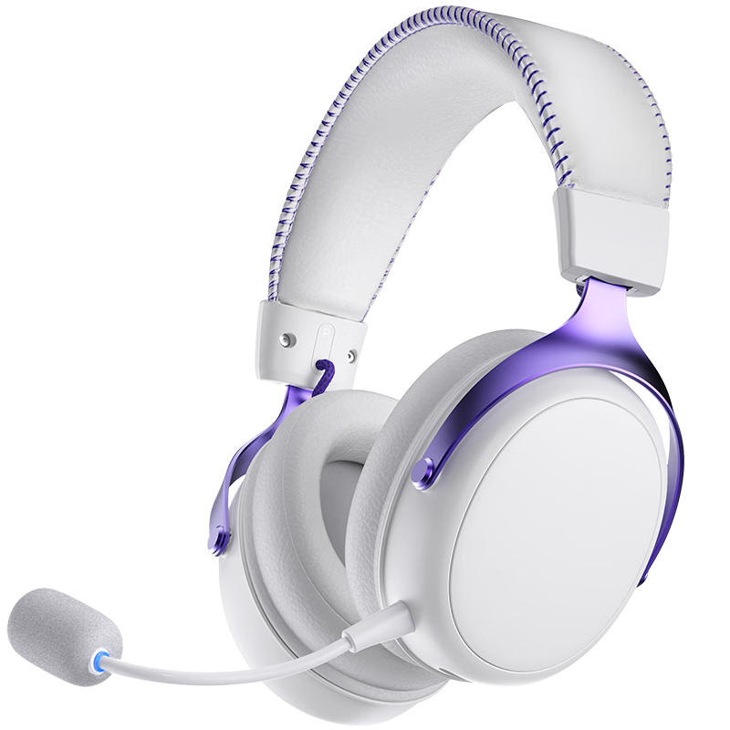 AKKO Dawn S9 Ultra Wireless Gaming Headset Over-Ear Wired Bluetooth 2.4G Quad-Mode PC Headphones Delta Dedicated 7.1 Surround Sound TCB Three-Chamber