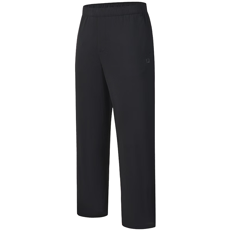 FILA Official Men's Knitted Long Pants 2026 Spring Summer Cooling Breathable Fitness Straight-Leg Sports Pants