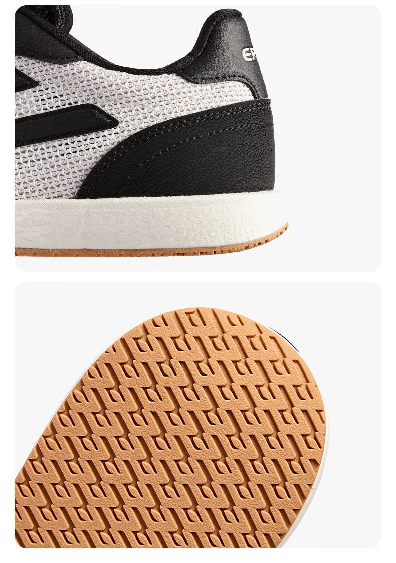 ERKE Men's Sneakers Summer 2026 New Breathable Casual Thin-Soled Trendy Sports Shoes | Nebula (Leather) 66