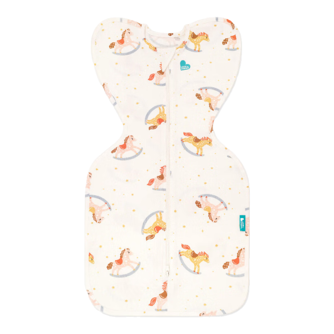LOVE TO Dream Baby Sleep Sack Anti-Startle Spring Summer Lightweight Thin Cotton Swaddle Sleep Bag for Newborns
