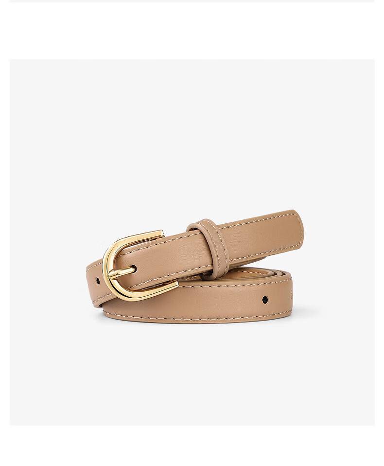 Viney Women's Genuine Leather Slim Waist Belt Decorative Skirt Belt Pin Buckle Luxury Casual Jeans Belt Birthday Gift 9
