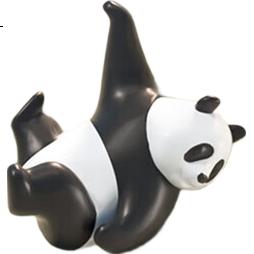 Бумажные полотенца Shanqiu Panda, 4 слоя, 304 листа, 50 пачек, натуральный бамбук, без отдушек