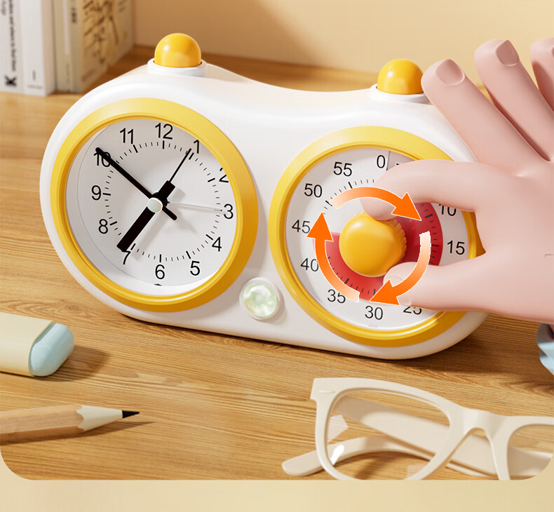 QITE Timer Alarm Clock Smart 2026 New Model Student-Specific Wake-Up Device Electronic Clock Watch Desktop Countdown Elementary School Student Learning Timer Gift 10