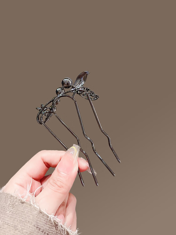 Xiangwan Hairpin Hair Clip U-Shaped Comb Mermaid Tail Hairpin Hairpin Women Daily Hair Styling New Year Gift 6