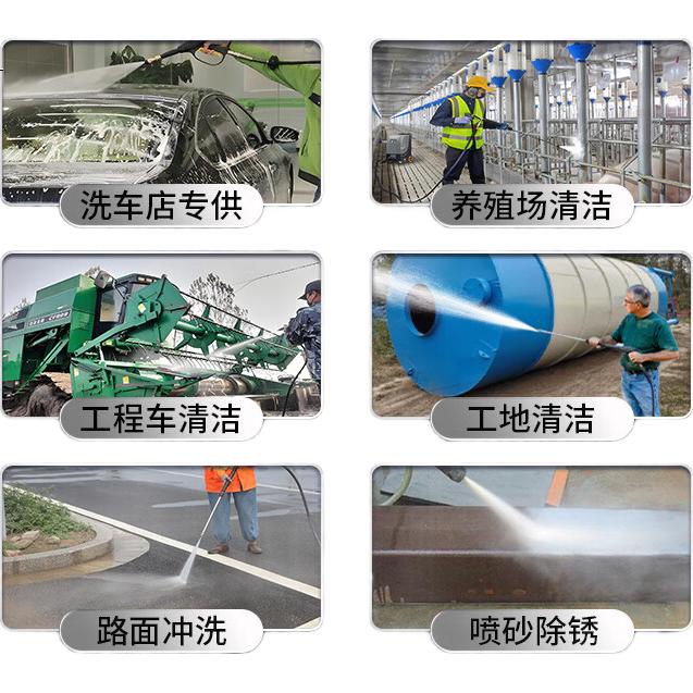 Мойка высокого давления Rongshida T4, 220В, 3кВт, 20м шланг, профессиональная