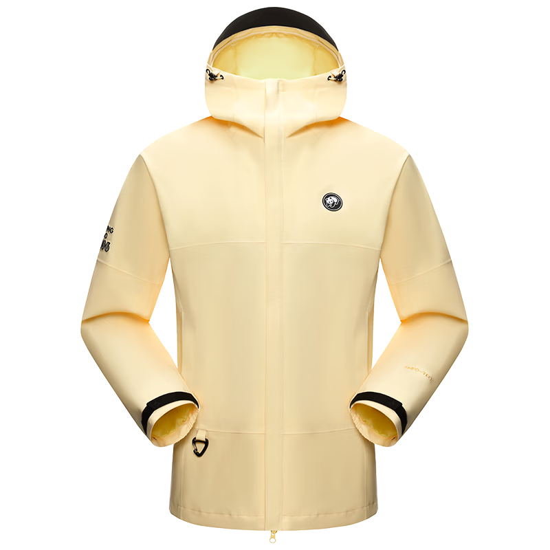 Panda [Liu Yifei Edition] Rain Shell Outdoor Waterproof Jacket Unisex Single-Layer Stormproof Three-Protection Mountaineering Coat 6169X5