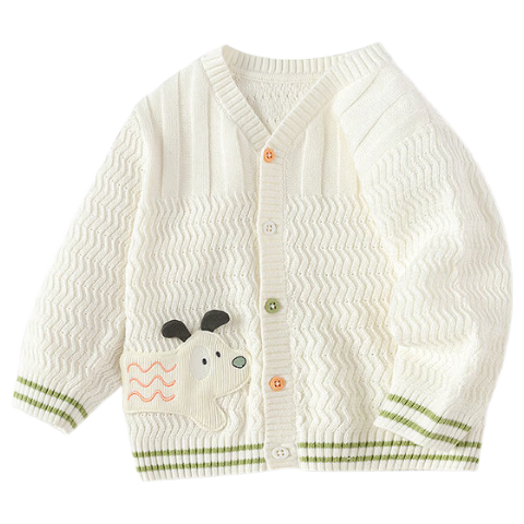 Balabala Kids Sweater Knitwear 2025 New Spring Boys Cardigan Cute [Mall Same Style] 200125103105