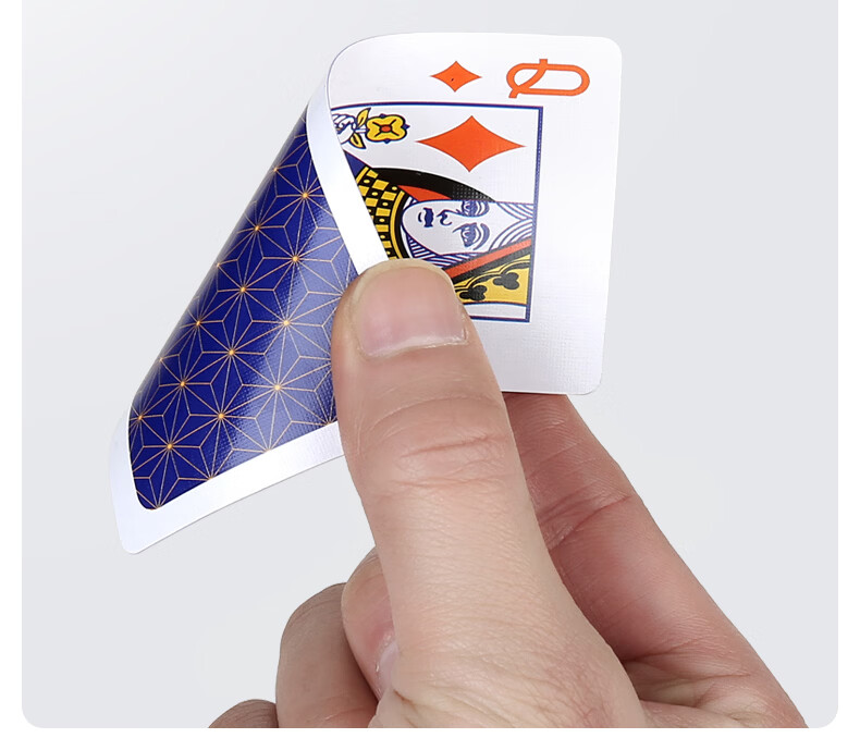 Miaoji Guandan Special Playing Cards Narrow Four-Color Guandan Purple Core Paper Cards 10-Pack MJ119 7