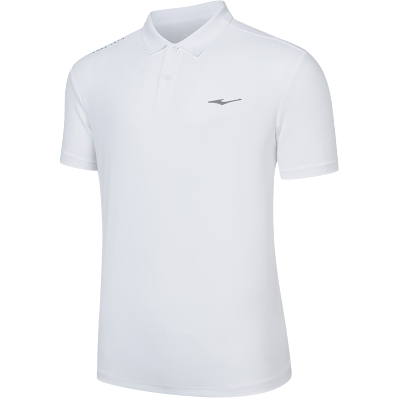 ERKE [Yu Shitong Same Style] Men's Summer Short Sleeve Sports Polo Shirt Ice Cooling Moisture-Wicking Quick-Dry T-Shirt